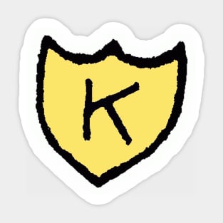 K Sticker